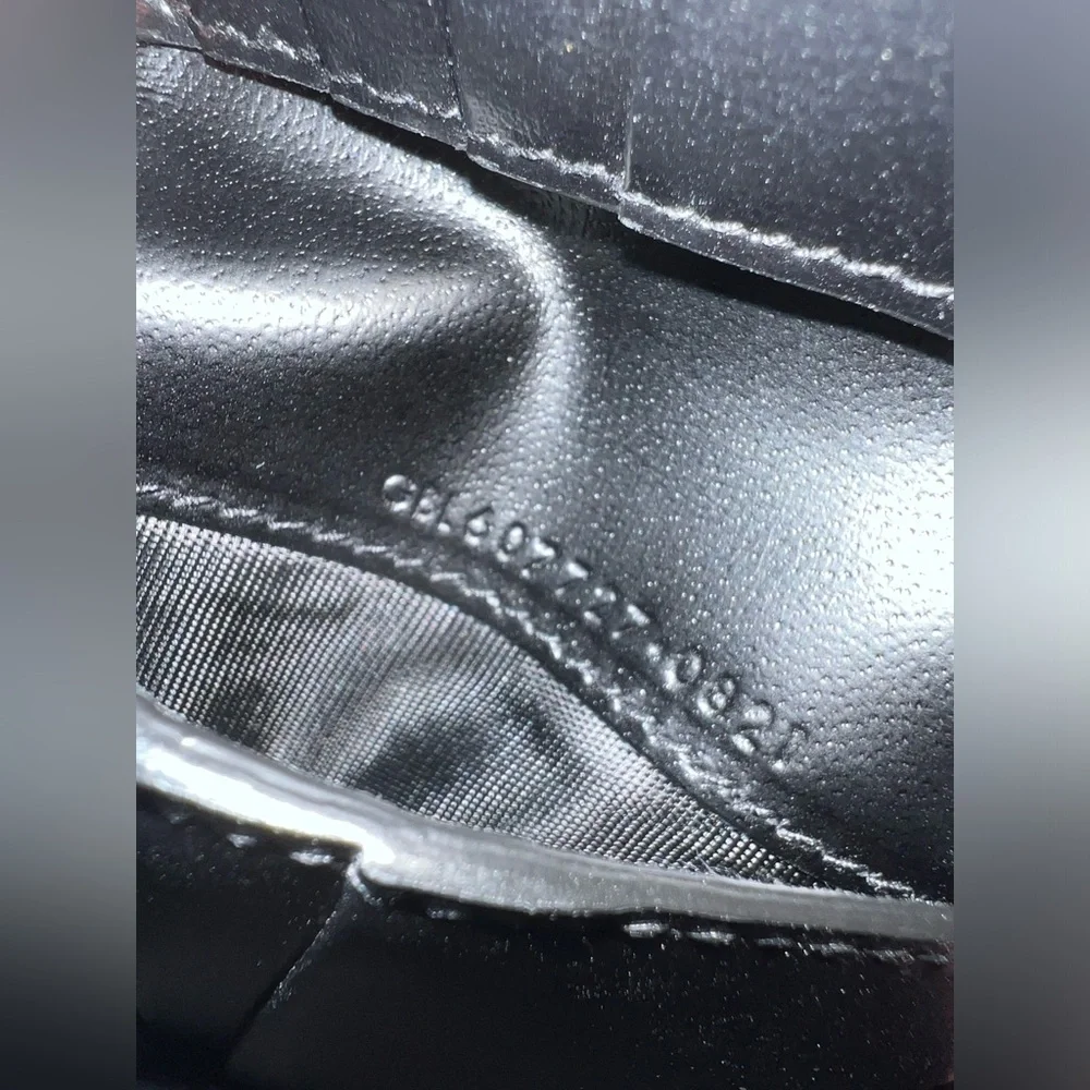YSL black leather mens wallet! Comes with box, tags, & paperwork in photos!